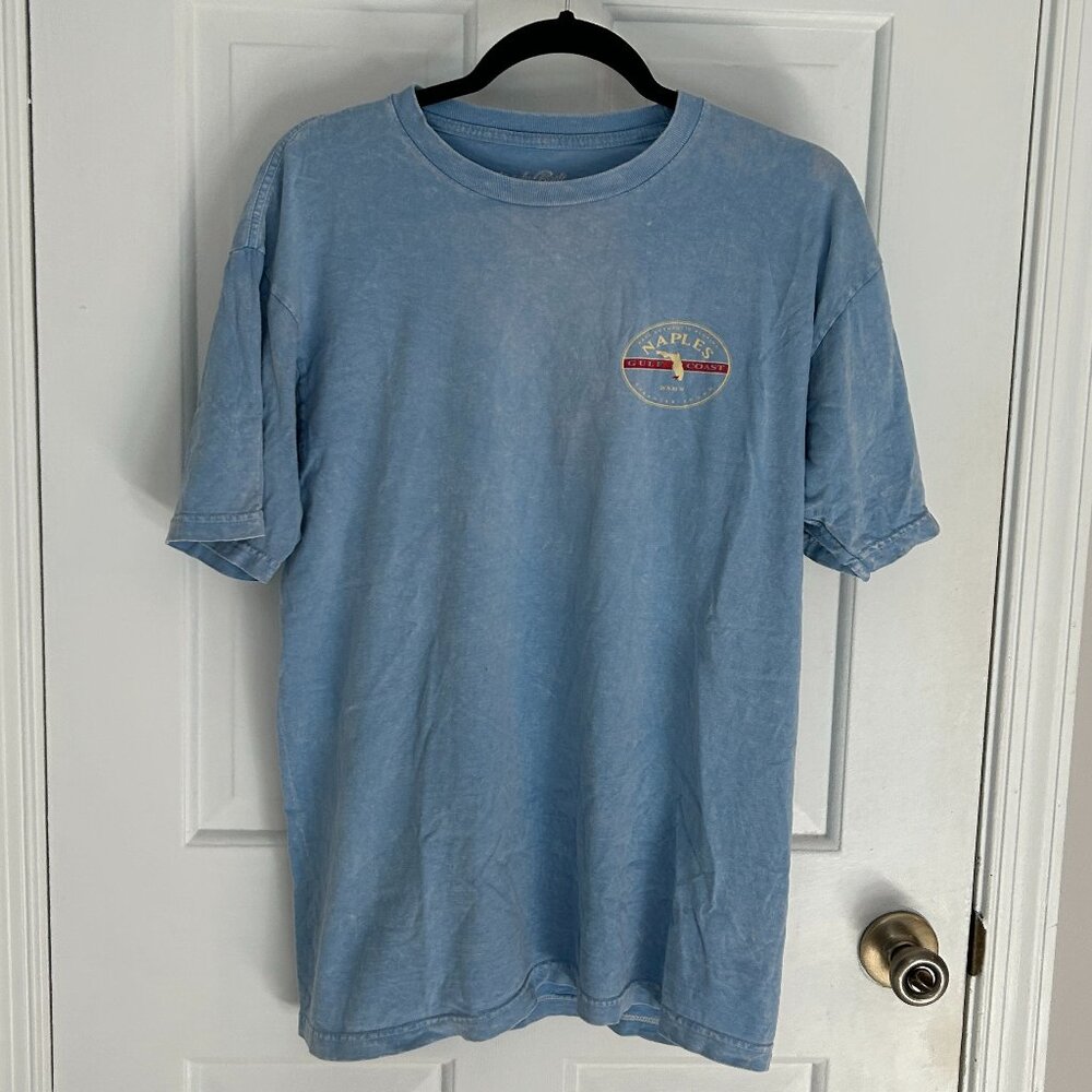 Naples FL Acid Wash T Shirt